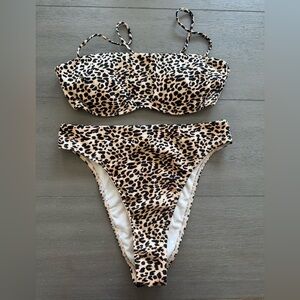 Hollister Leopard Print Bikini